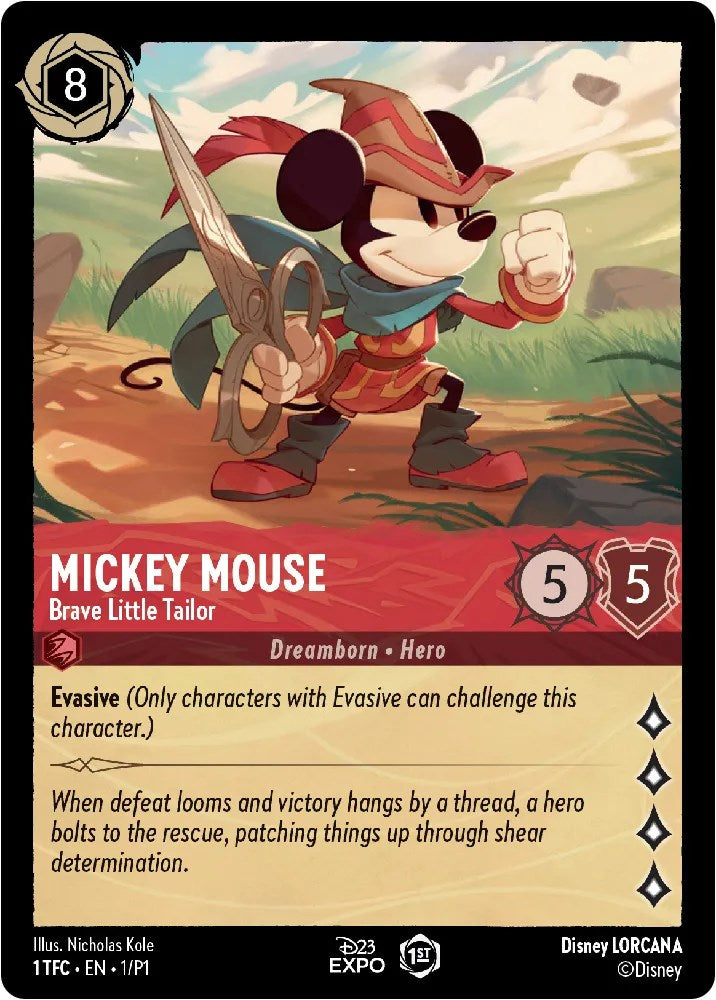 Mickey Mouse (1) [D23 Promos] | Game Master's Emporium (The New GME)