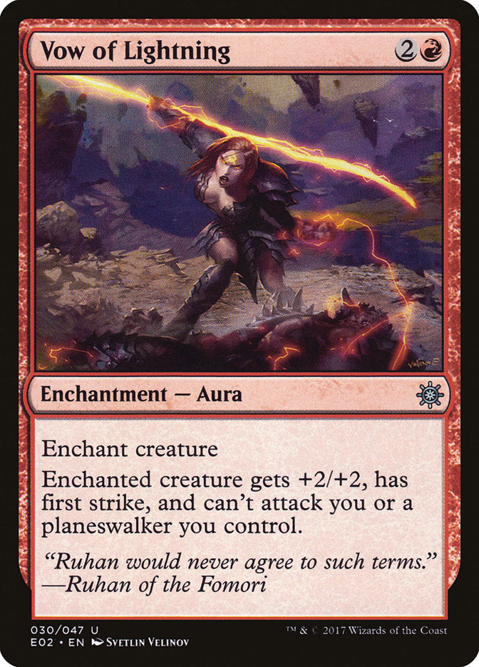 Vow of Lightning [Explorers of Ixalan] | Game Master's Emporium (The New GME)