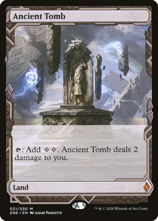 Ancient Tomb (Expeditions) [Zendikar Rising Expeditions] | Game Master's Emporium (The New GME)