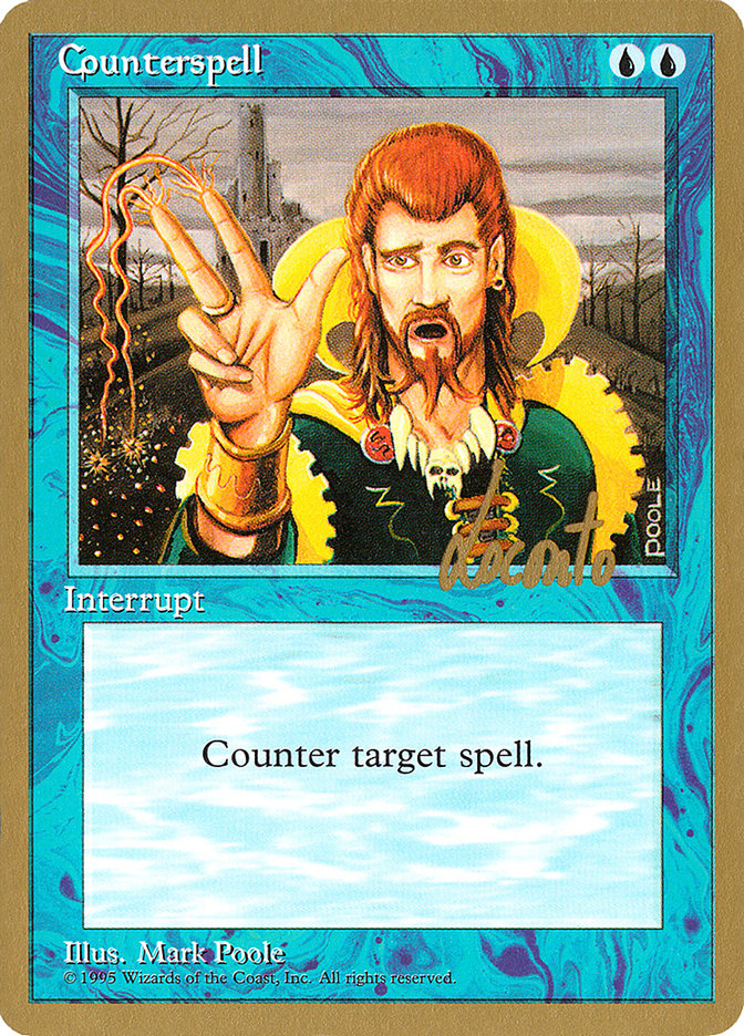 Counterspell (Michael Loconto) [Pro Tour Collector Set] | Game Master's Emporium (The New GME)