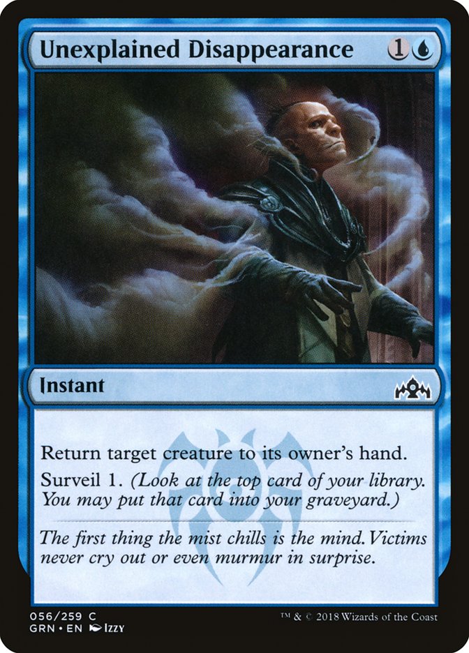 Unexplained Disappearance [Guilds of Ravnica] | Game Master's Emporium (The New GME)
