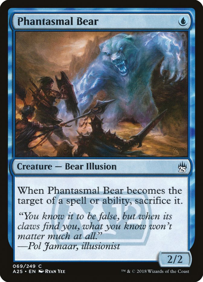 Phantasmal Bear [Masters 25] | Game Master's Emporium (The New GME)