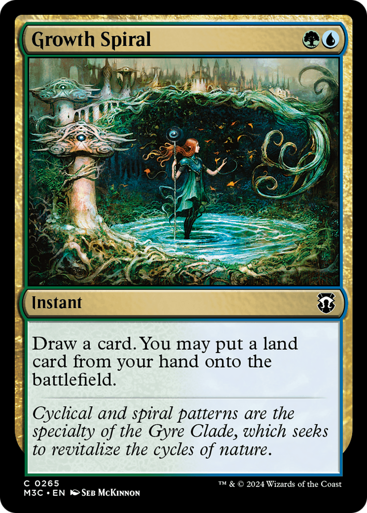 Growth Spiral (Ripple Foil) [Modern Horizons 3 Commander] | Game Master's Emporium (The New GME)