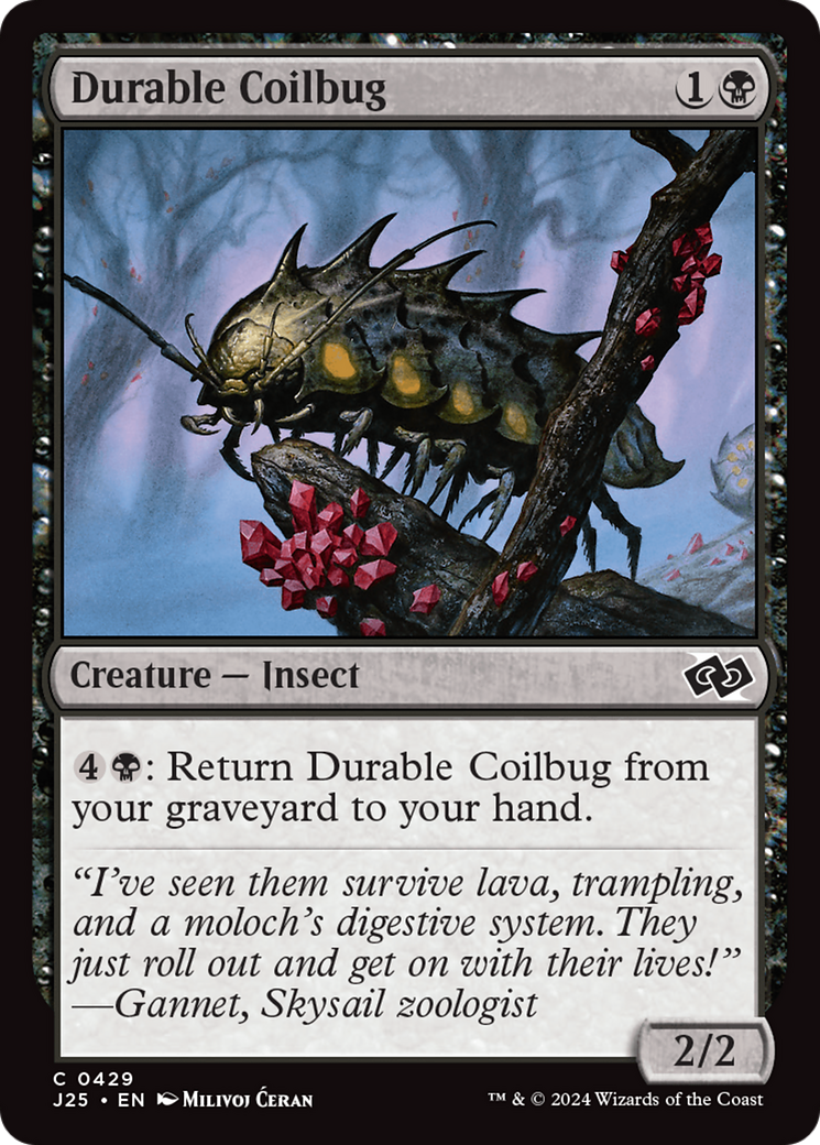 Durable Coilbug [Foundations Jumpstart] | Game Master's Emporium (The New GME)