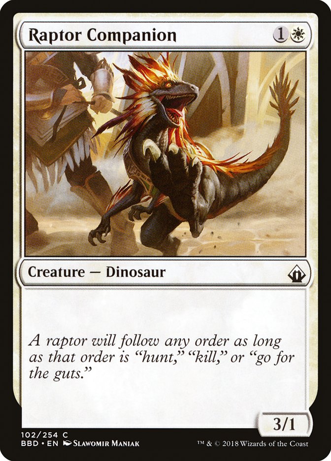 Raptor Companion [Battlebond] | Game Master's Emporium (The New GME)