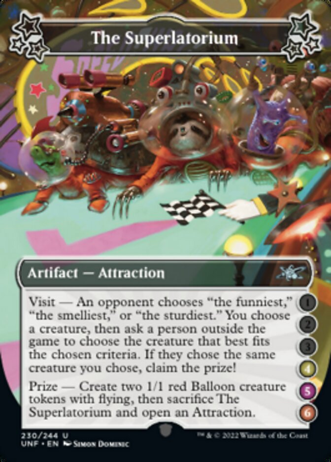 The Superlatorium (4-5-6) [Unfinity] | Game Master's Emporium (The New GME)