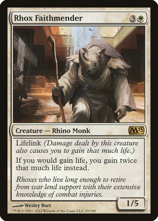 Rhox Faithmender [Magic 2013] | Game Master's Emporium (The New GME)