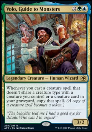 Volo, Guide to Monsters (Promo Pack) [Dungeons & Dragons: Adventures in the Forgotten Realms Promos] | Game Master's Emporium (The New GME)