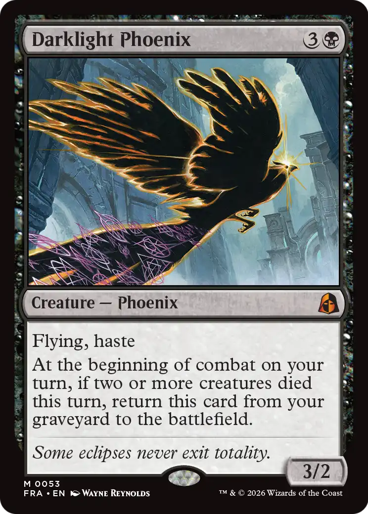 Darklight Phoenix [Reality Fracture] | Game Master's Emporium (The New GME)