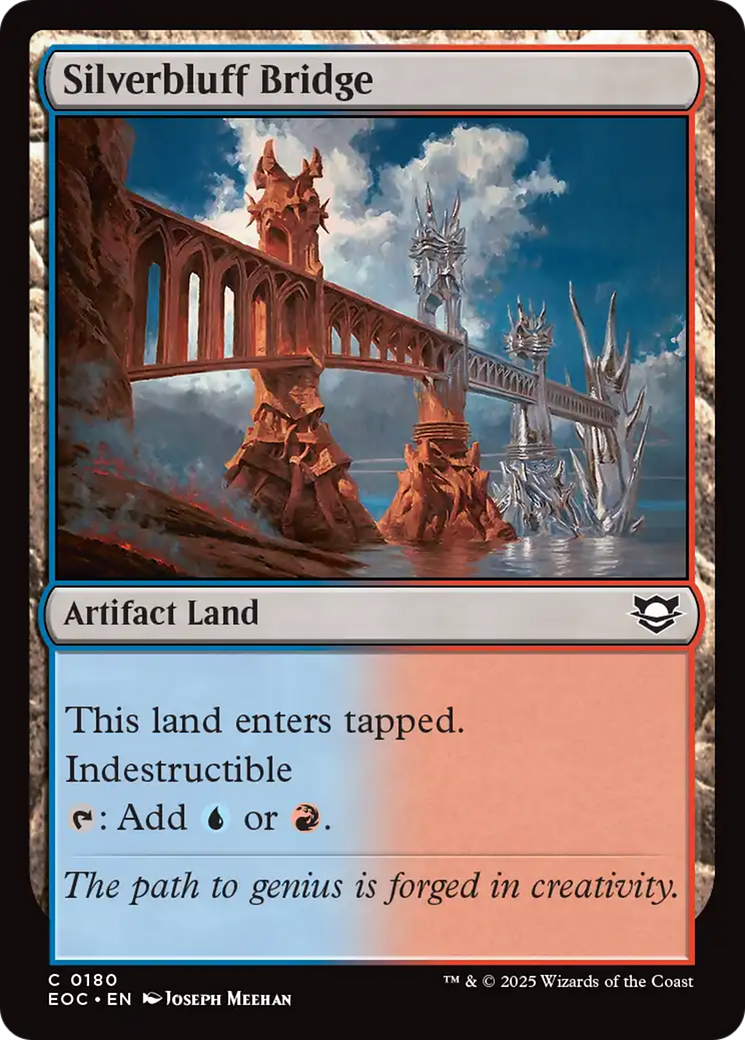 Silverbluff Bridge [Edge of Eternities Commander] | Game Master's Emporium (The New GME)