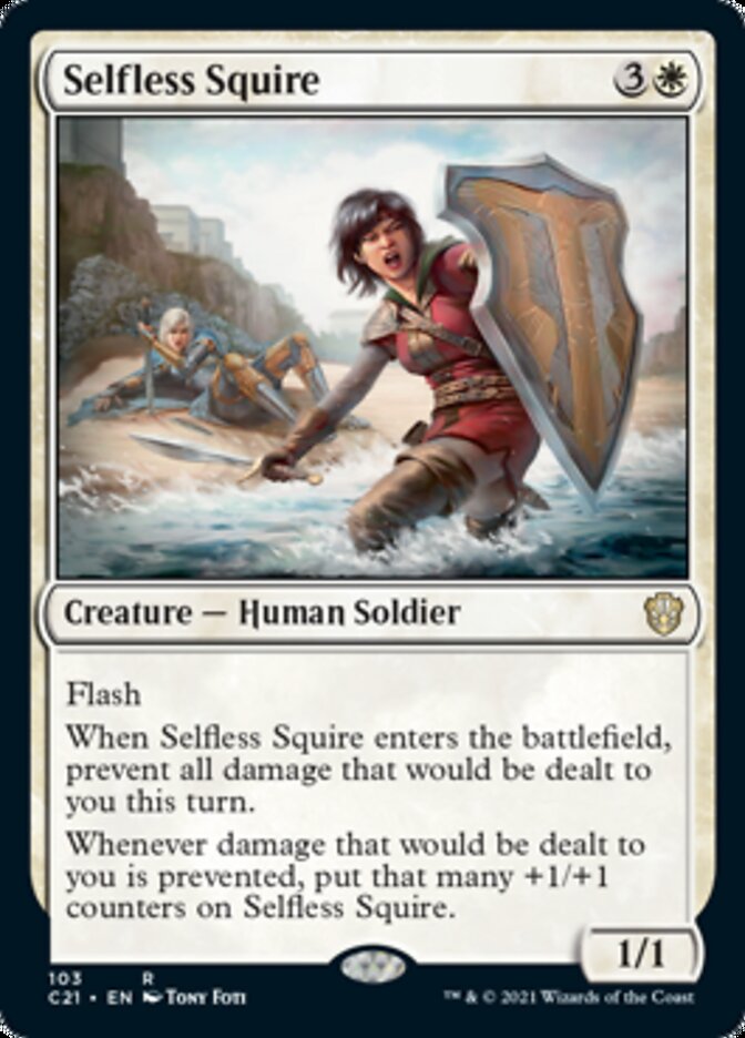 Selfless Squire [Commander 2021] | Game Master's Emporium (The New GME)