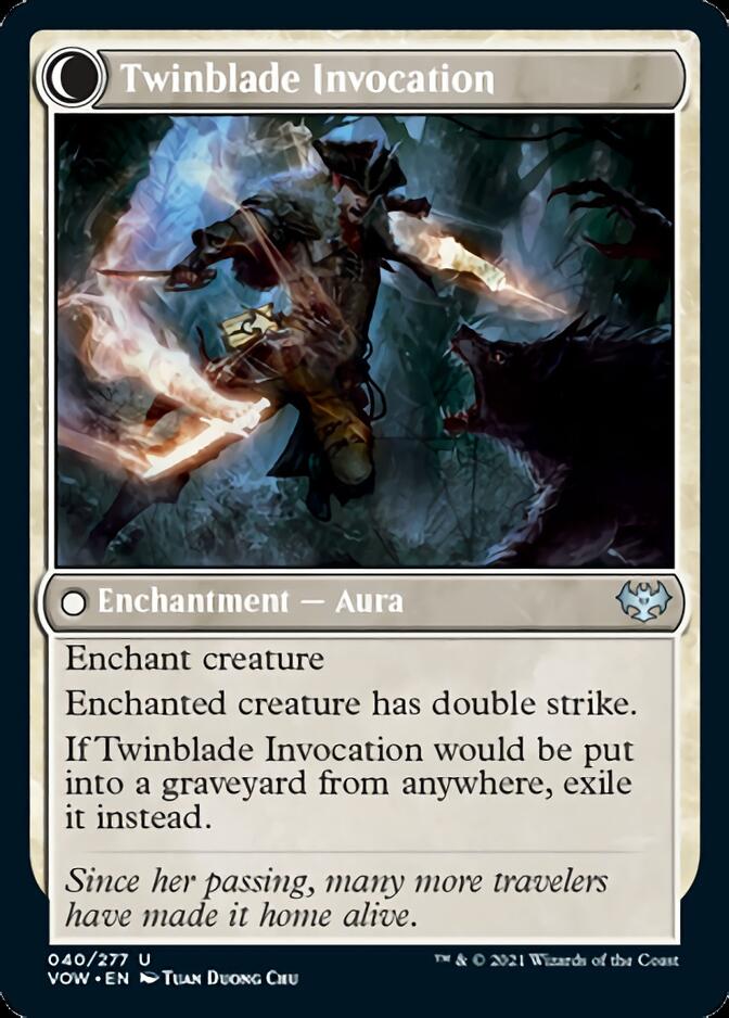 Twinblade Geist // Twinblade Invocation [Innistrad: Crimson Vow] | Game Master's Emporium (The New GME)