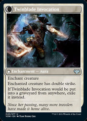 Twinblade Geist // Twinblade Invocation [Innistrad: Crimson Vow] | Game Master's Emporium (The New GME)