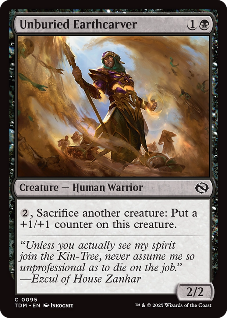 Unburied Earthcarver [Tarkir: Dragonstorm] | Game Master's Emporium (The New GME)