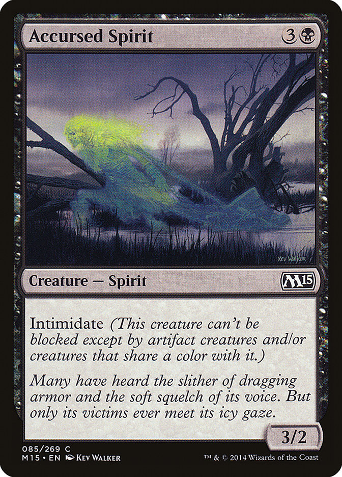 Accursed Spirit [Magic 2015] | Game Master's Emporium (The New GME)