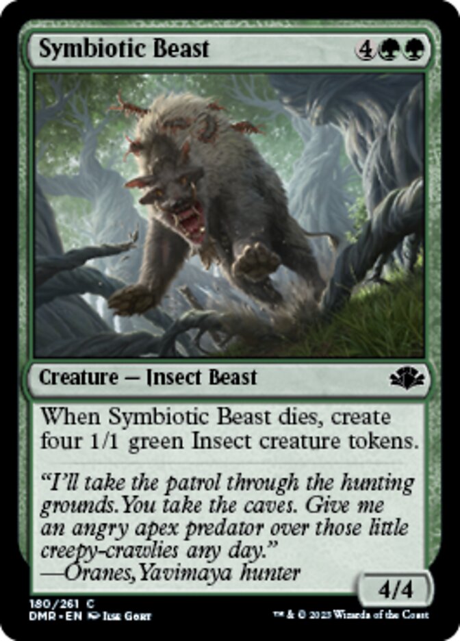 Symbiotic Beast [Dominaria Remastered] | Game Master's Emporium (The New GME)