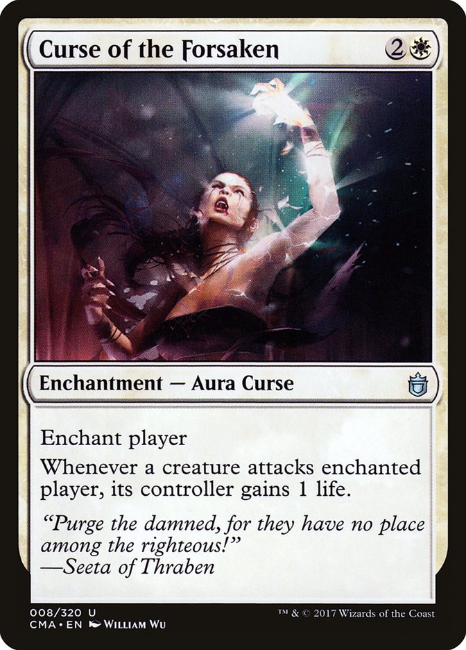 Curse of the Forsaken [Commander Anthology] | Game Master's Emporium (The New GME)