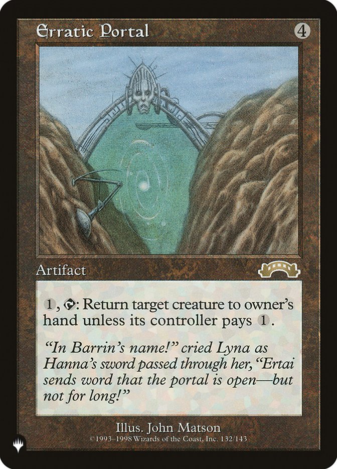 Erratic Portal [The List] | Game Master's Emporium (The New GME)