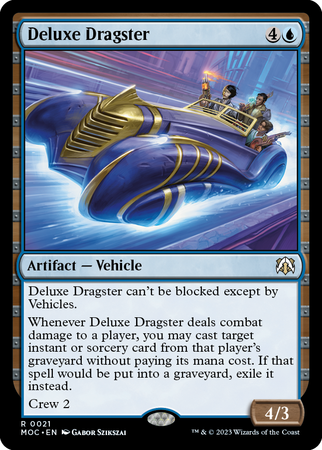 Deluxe Dragster [March of the Machine Commander] | Game Master's Emporium (The New GME)