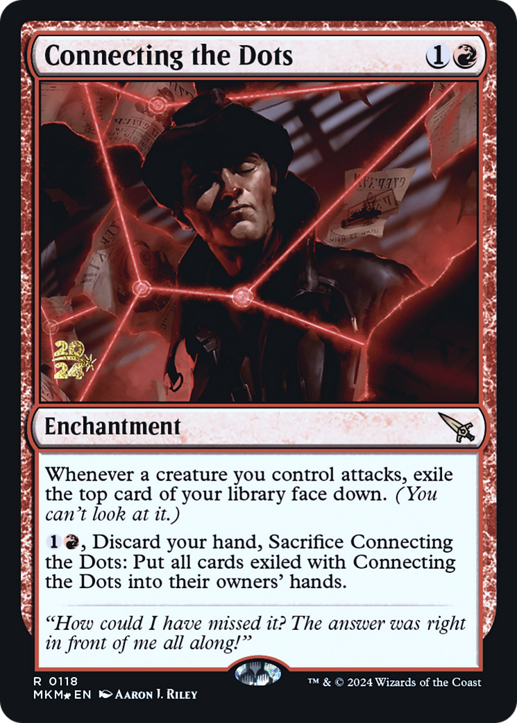 Connecting the Dots [Murders at Karlov Manor Prerelease Promos] | Game Master's Emporium (The New GME)