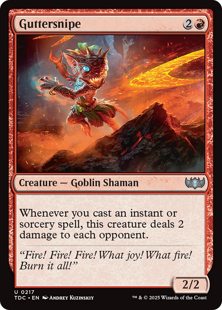 Guttersnipe [Tarkir: Dragonstorm Commander] | Game Master's Emporium (The New GME)