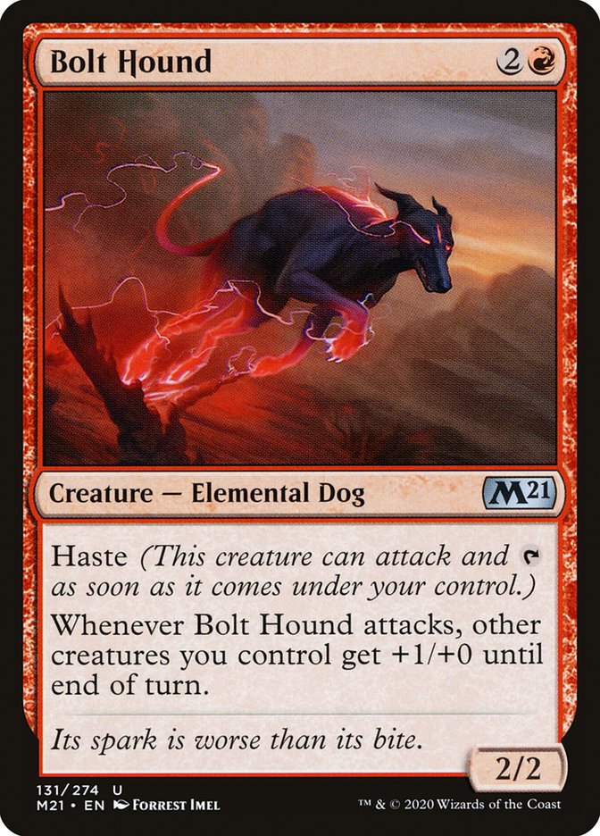 Bolt Hound [Core Set 2021] | Game Master's Emporium (The New GME)