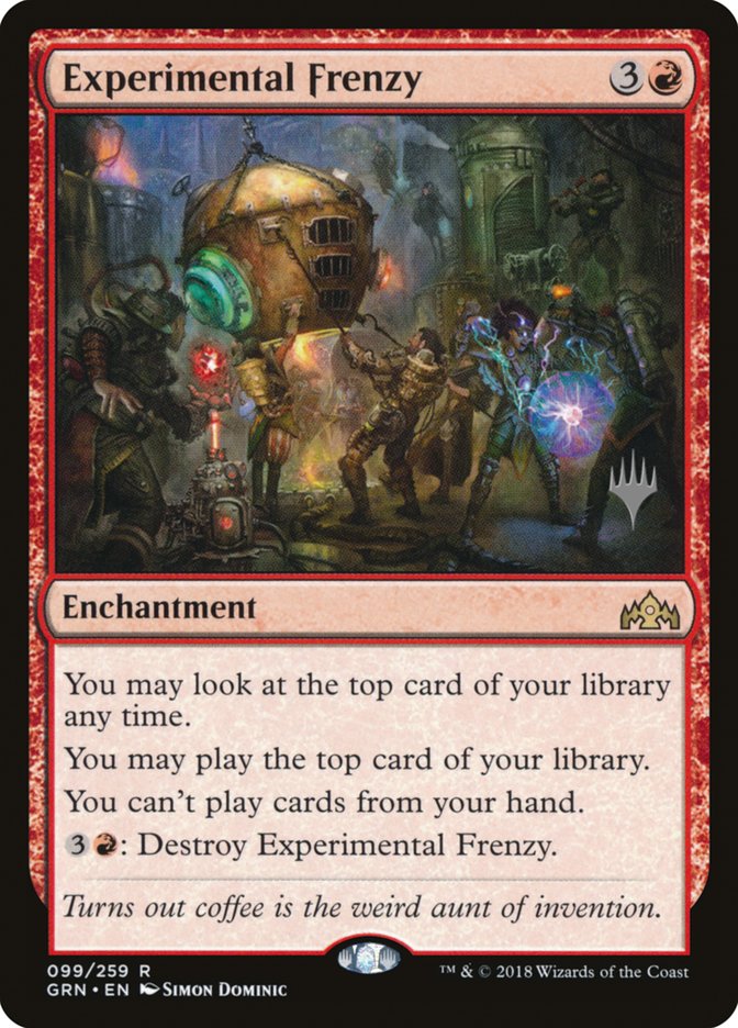 Experimental Frenzy (Promo Pack) [Guilds of Ravnica Promos] | Game Master's Emporium (The New GME)