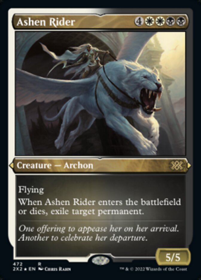 Ashen Rider (Foil Etched) [Double Masters 2022] | Game Master's Emporium (The New GME)