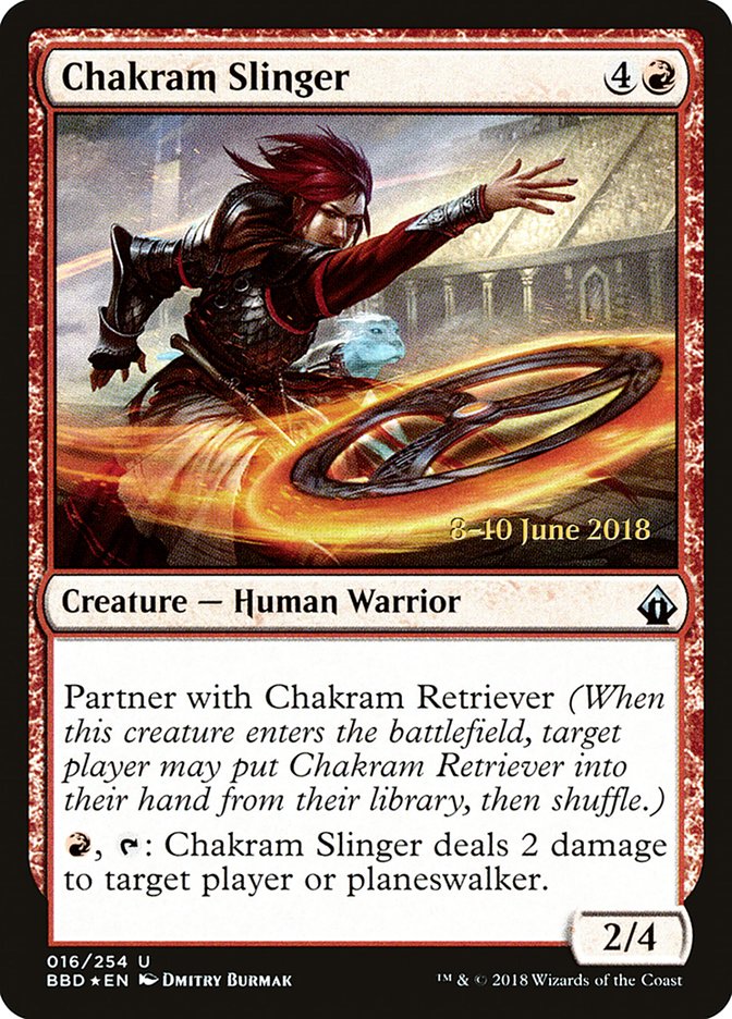 Chakram Slinger [Battlebond Prerelease Promos] | Game Master's Emporium (The New GME)