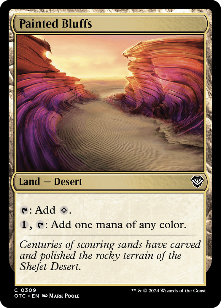 Painted Bluffs [Outlaws of Thunder Junction Commander] | Game Master's Emporium (The New GME)