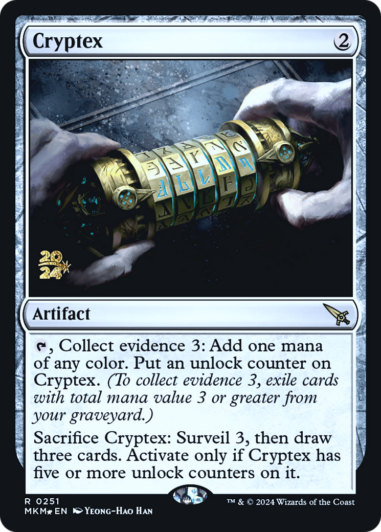 Cryptex [Murders at Karlov Manor Prerelease Promos] | Game Master's Emporium (The New GME)