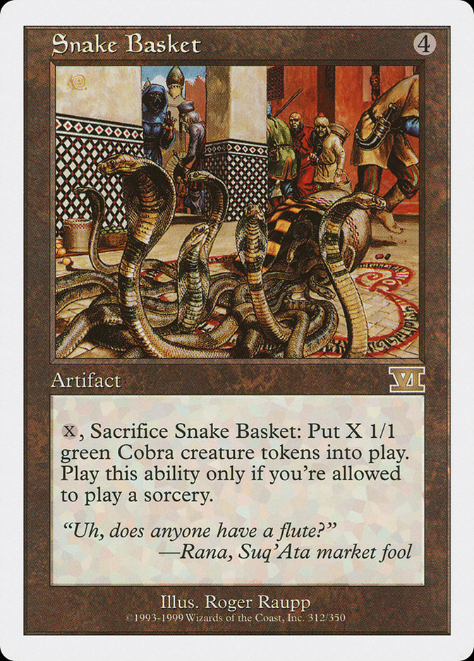 Snake Basket [Classic Sixth Edition] | Game Master's Emporium (The New GME)