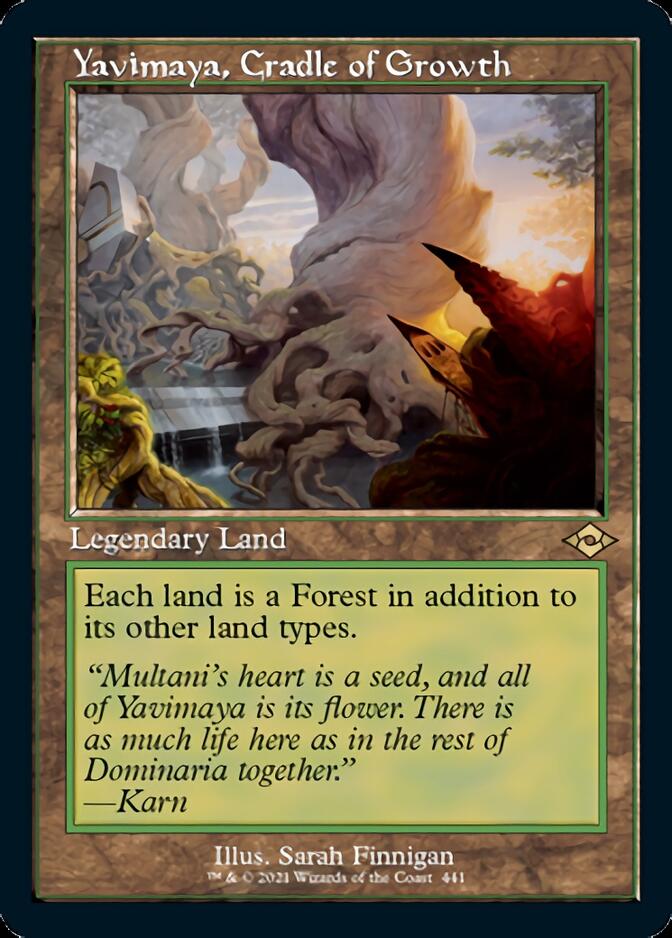 Yavimaya, Cradle of Growth (Retro) [Modern Horizons 2] | Game Master's Emporium (The New GME)