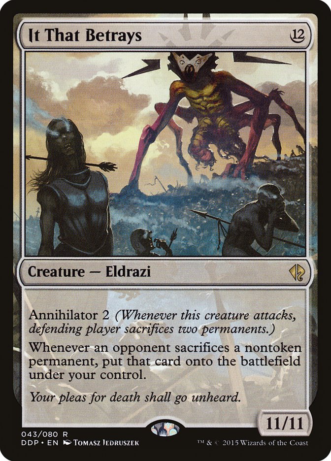 It That Betrays [Duel Decks: Zendikar vs. Eldrazi] | Game Master's Emporium (The New GME)