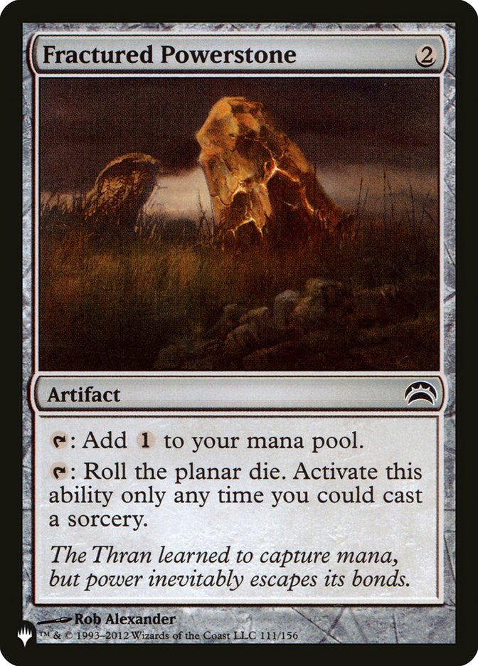 Fractured Powerstone [The List] | Game Master's Emporium (The New GME)