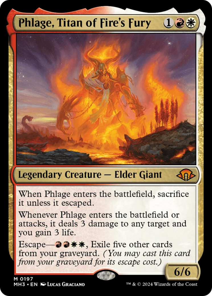 Phlage, Titan of Fire's Fury [Modern Horizons 3] | Game Master's Emporium (The New GME)
