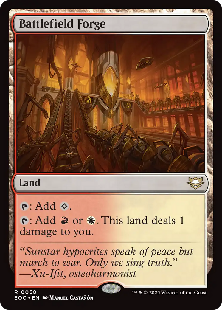 Battlefield Forge [Edge of Eternities Commander] | Game Master's Emporium (The New GME)