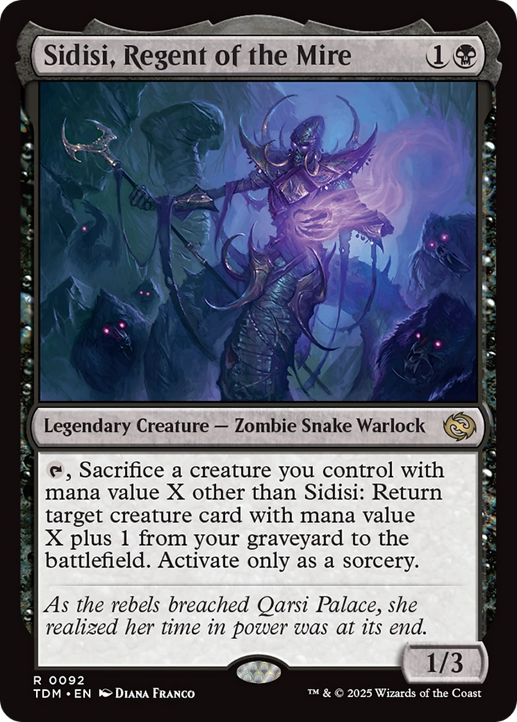 Sidisi, Regent of the Mire [Tarkir: Dragonstorm] | Game Master's Emporium (The New GME)