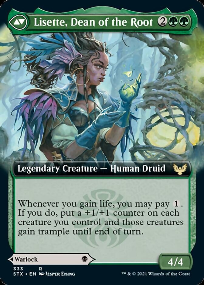 Valentin, Dean of the Vein // Lisette, Dean of the Root (Extended Art) [Strixhaven: School of Mages] | Game Master's Emporium (The New GME)