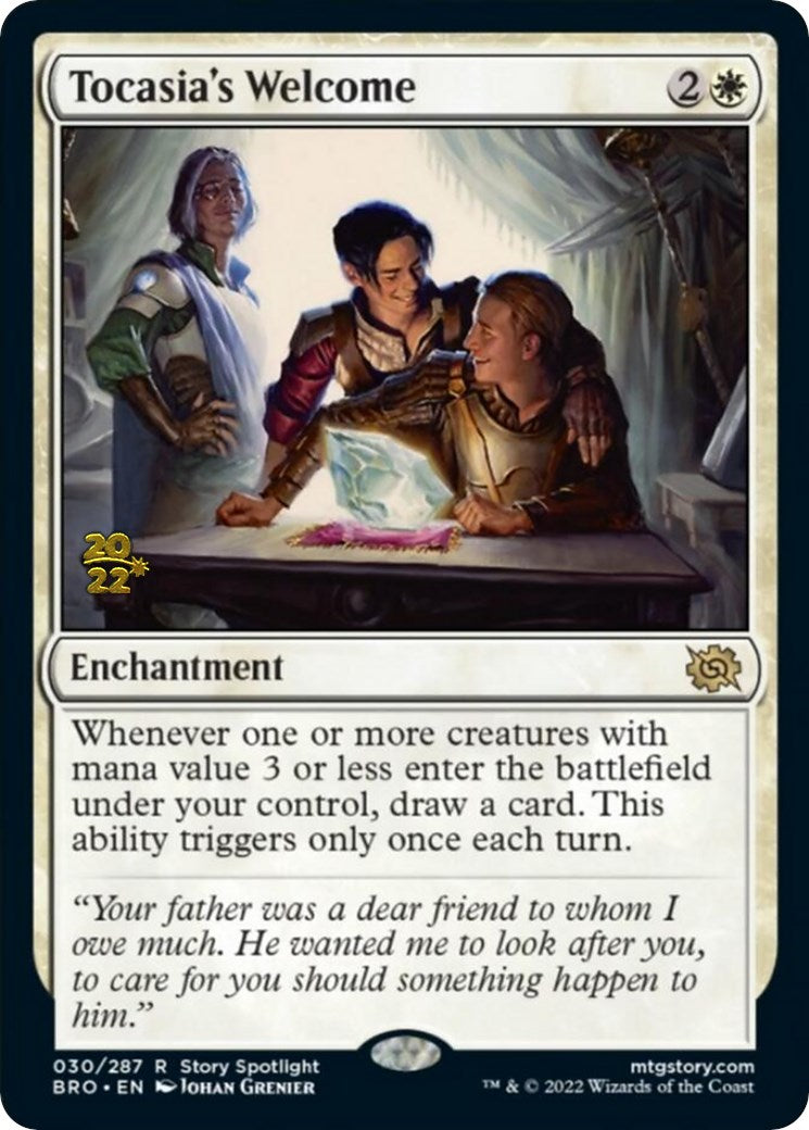 Tocasia's Welcome [The Brothers' War Prerelease Promos] | Game Master's Emporium (The New GME)