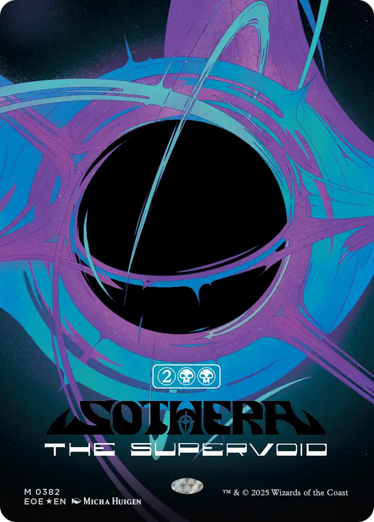 Sothera, the Supervoid (Singularity Foil) [Edge of Eternities] | Game Master's Emporium (The New GME)