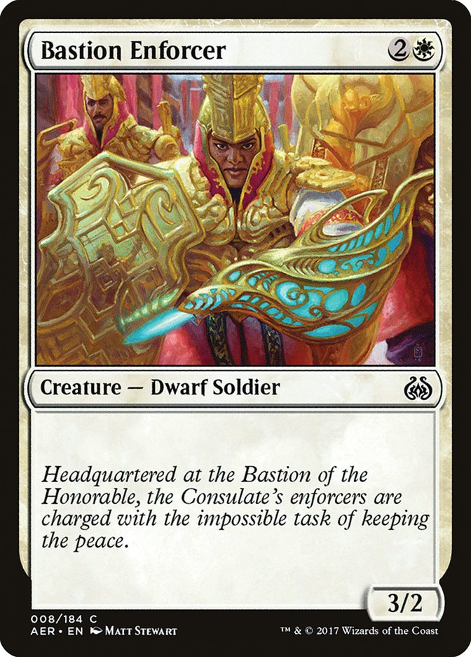 Bastion Enforcer [Aether Revolt] | Game Master's Emporium (The New GME)