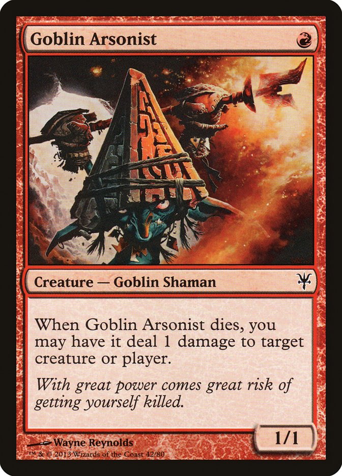 Goblin Arsonist [Duel Decks: Sorin vs. Tibalt] | Game Master's Emporium (The New GME)