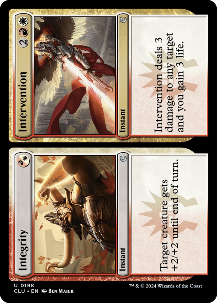 Integrity // Intervention [Ravnica: Clue Edition] | Game Master's Emporium (The New GME)