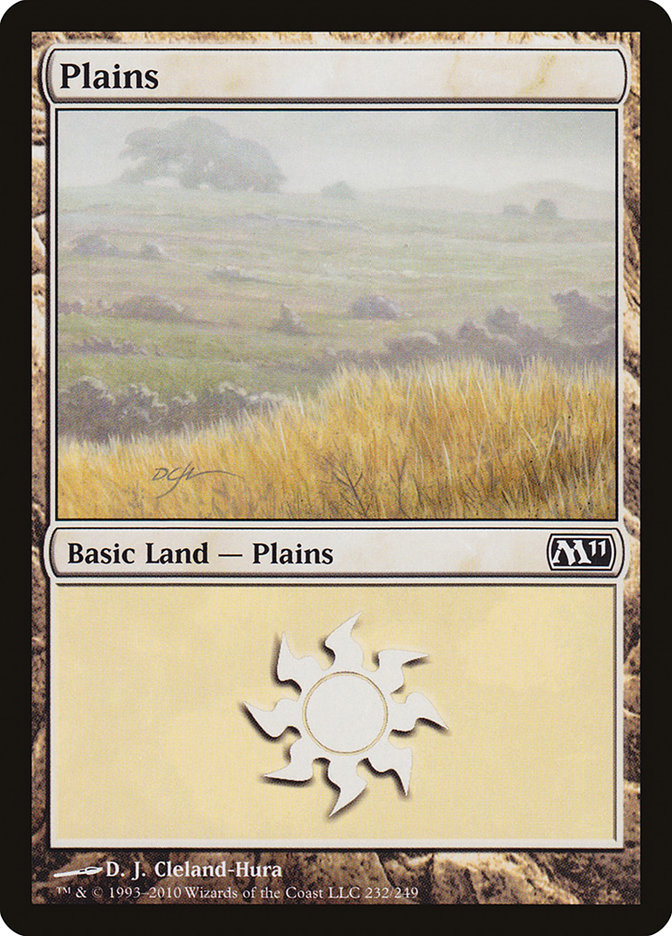 Plains (232) [Magic 2011] | Game Master's Emporium (The New GME)