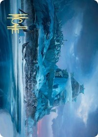Port of Karfell Art Card (Gold-Stamped Signature) [Kaldheim Art Series] | Game Master's Emporium (The New GME)