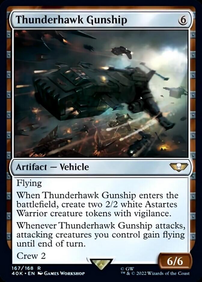 Thunderhawk Gunship (Surge Foil) [Warhammer 40,000] | Game Master's Emporium (The New GME)