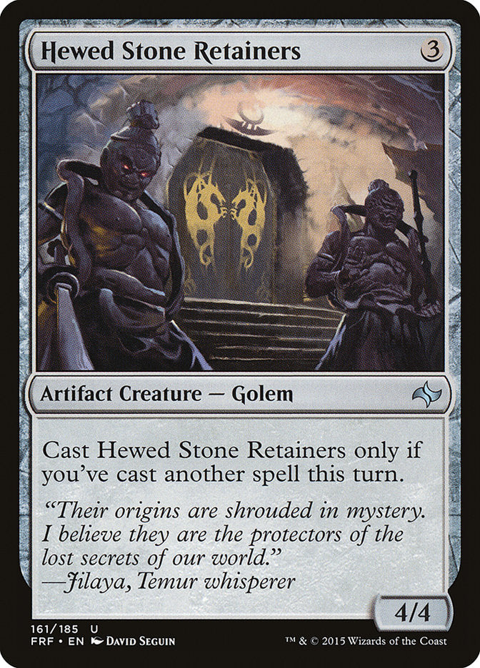 Hewed Stone Retainers [Fate Reforged] | Game Master's Emporium (The New GME)