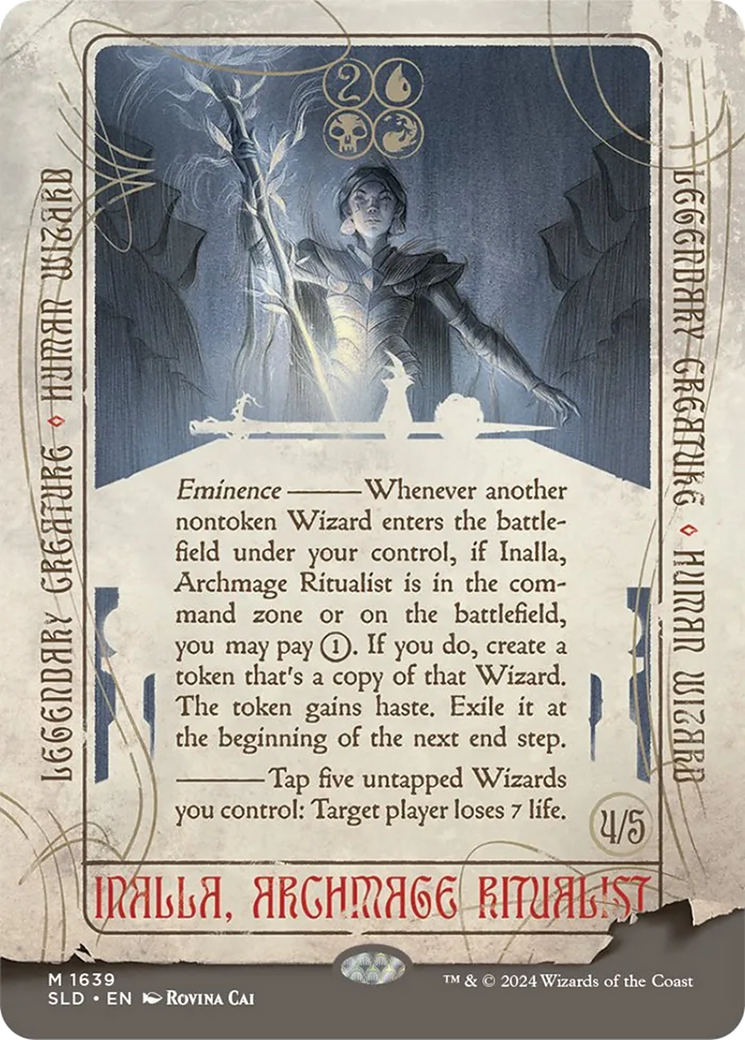 Inalla, Archmage Ritualist (Rainbow Foil) [Secret Lair Drop Series] | Game Master's Emporium (The New GME)