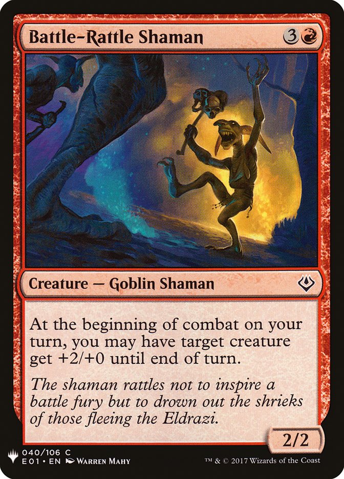 Battle-Rattle Shaman [Mystery Booster] | Game Master's Emporium (The New GME)